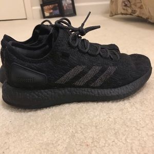 Adidas Pureboost Triple Black 2017